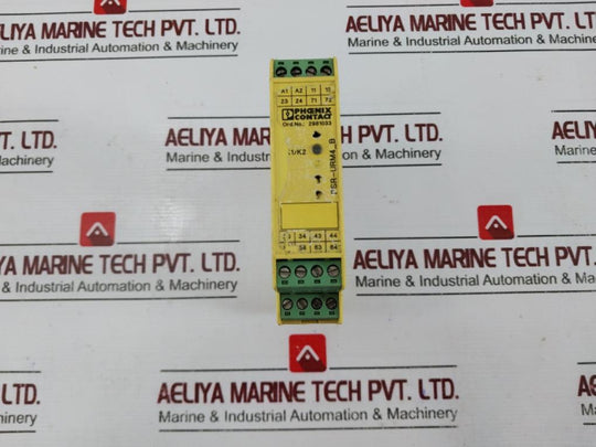 Phoenix Contact Psr-scp-24uc/urm4/5x1/2x2/b Safety Relay Module 250v Ac 6a
