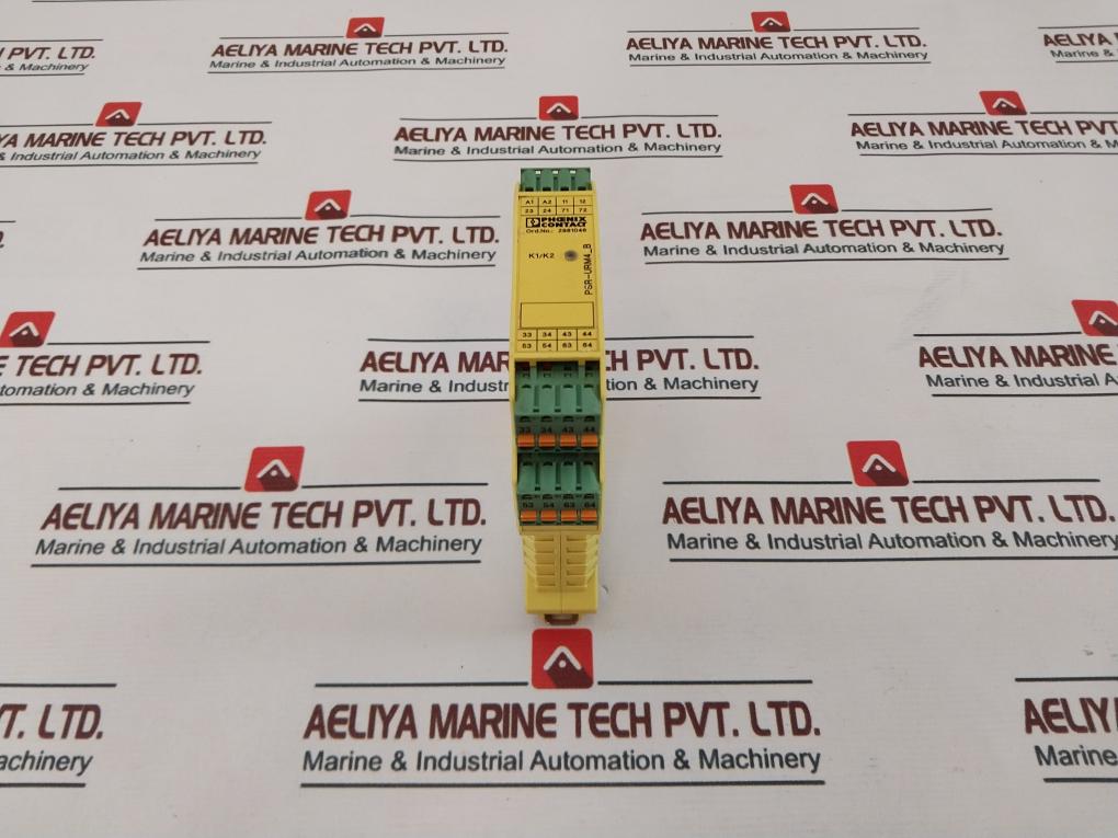 Phoenix Contact Psr-spp-24Uc/Urm4/5X1/2X2/B Safety Relay 2981046