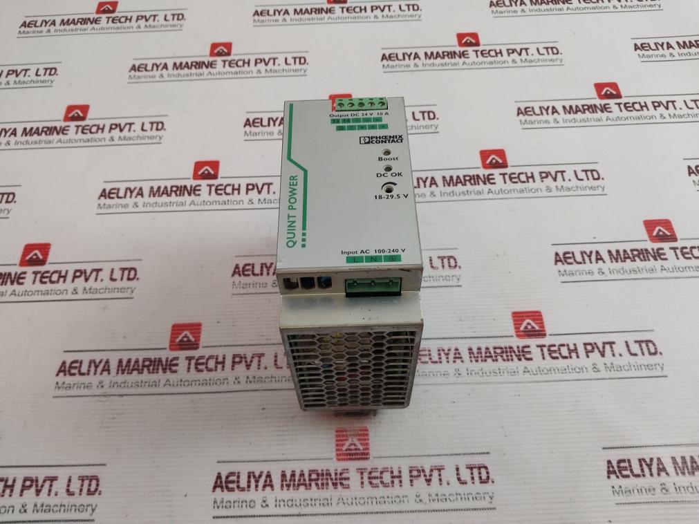 Phoenix Contact Quint-ps/1Ac/24Dc/10 Power Supply Rev: 08 2866763