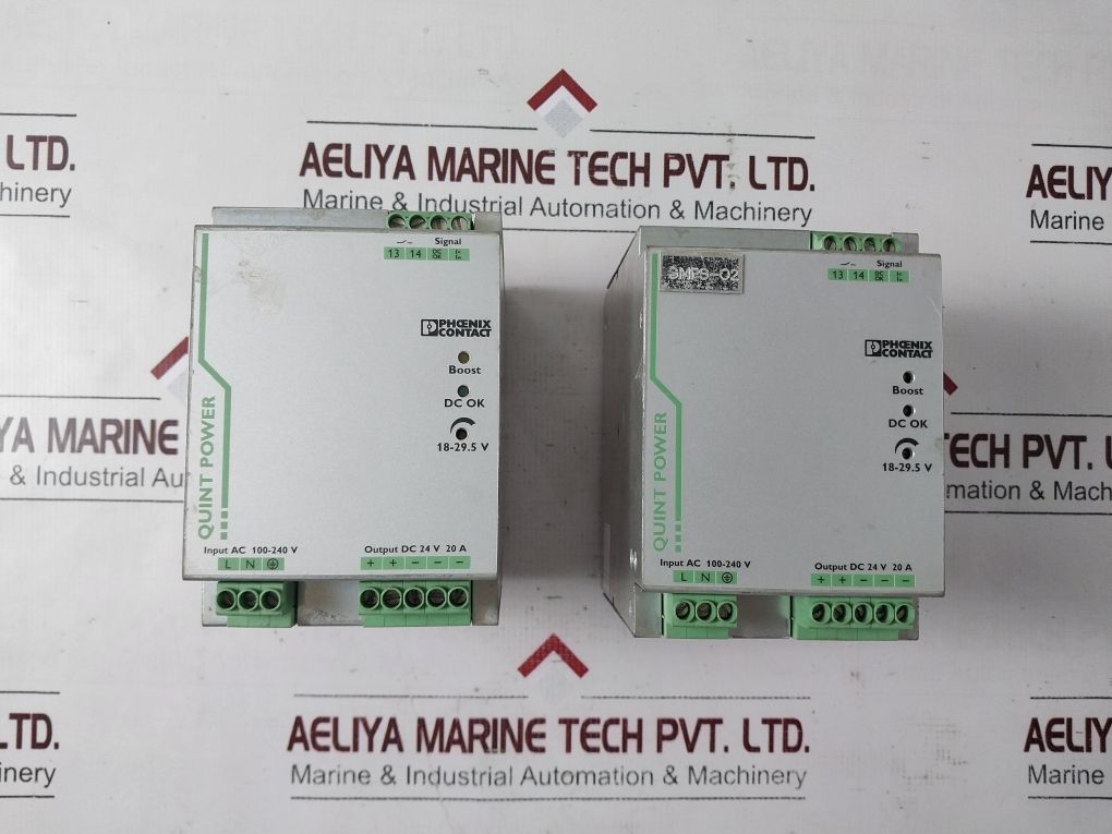 Phoenix Contact Quint-ps/1Ac/24Dc/20 Power Supply 2866776 Rev. 08