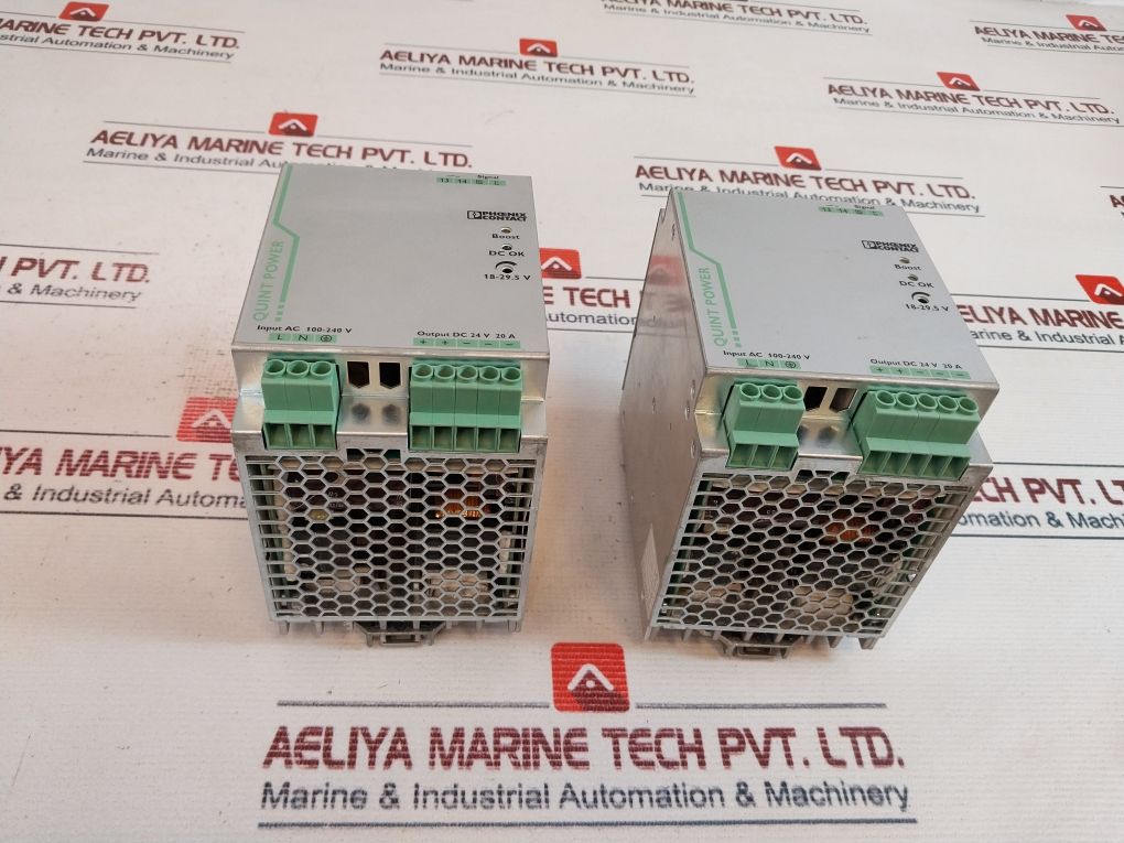 Phoenix Contact Quint-ps/1Ac/24Dc/20 Switching Power Supply 100-240V/50-60Hz