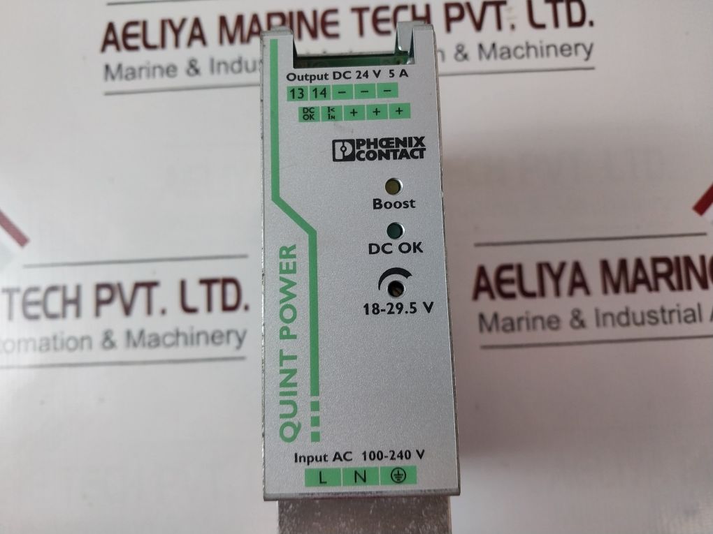 Phoenix Contact Quint-ps/1Ac/24Dc/5 Power Supply Unit Rev 05