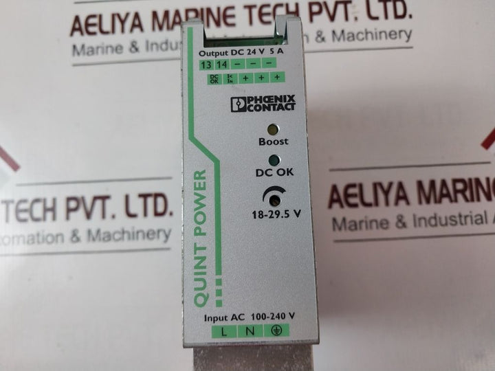 Phoenix Contact Quint-ps/1Ac/24Dc/5 Power Supply Unit Rev 05