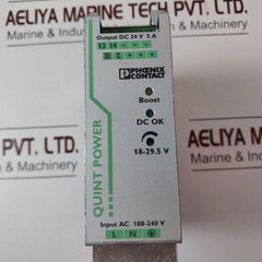 Phoenix Contact Quint-ps/1Ac/24Dc/5 Power Supply Unit Rev 05