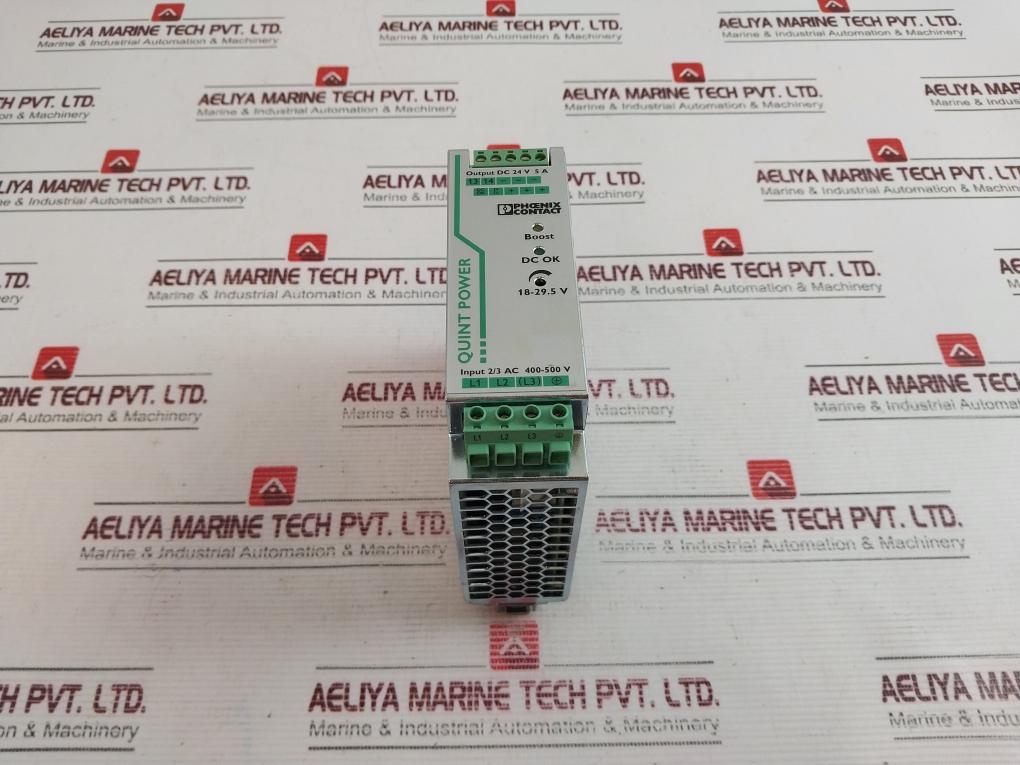 Phoenix Contact Quint-ps/3Ac/24Dc/5 Power Supply 2866734 Rev. 05