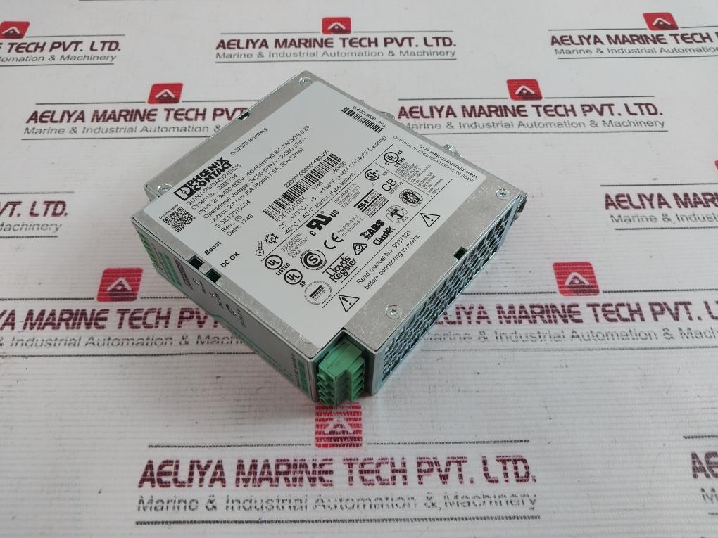 Phoenix Contact Quint-ps/3Ac/24Dc/5 Power Supply 2866734 Rev. 05