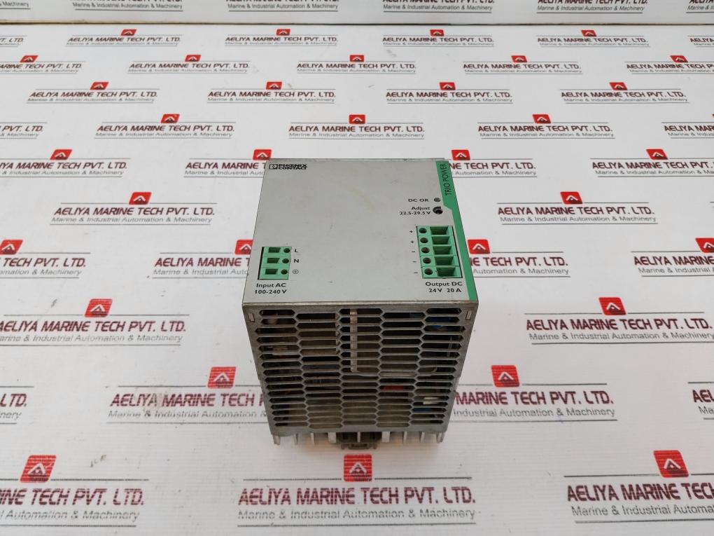 Phoenix Contact Trio-ps/1Ac/24Dc/20 Power Supply Unit 100-240V~/6-3A/50-60Hz