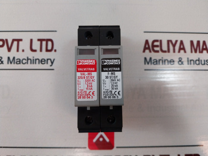 Phoenix Contact Val-ms Be/Fm Surge Protection Device With Base