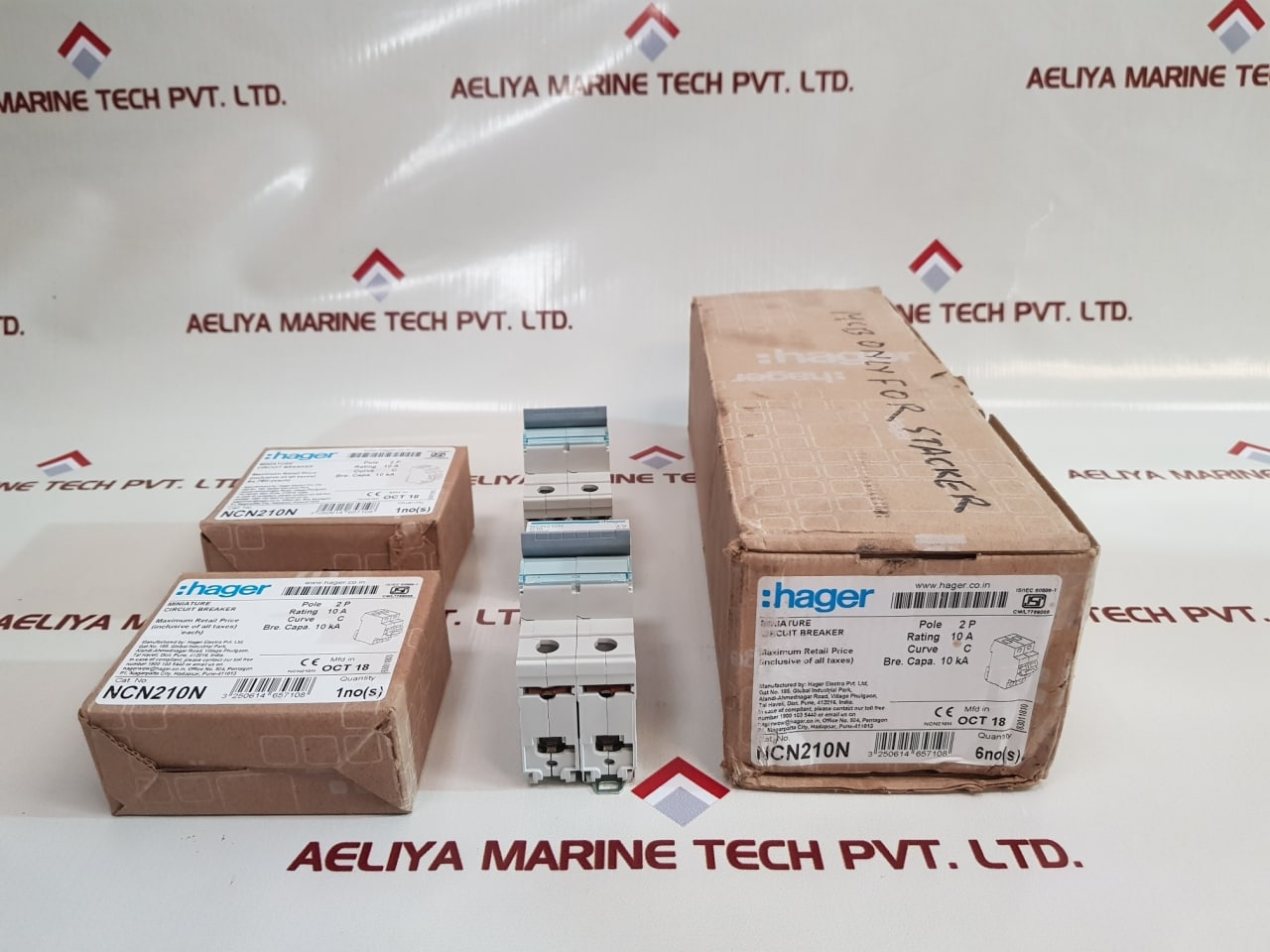 Hager Ncn210N Miniature Circuit Breaker - Aeliya Marine Tech