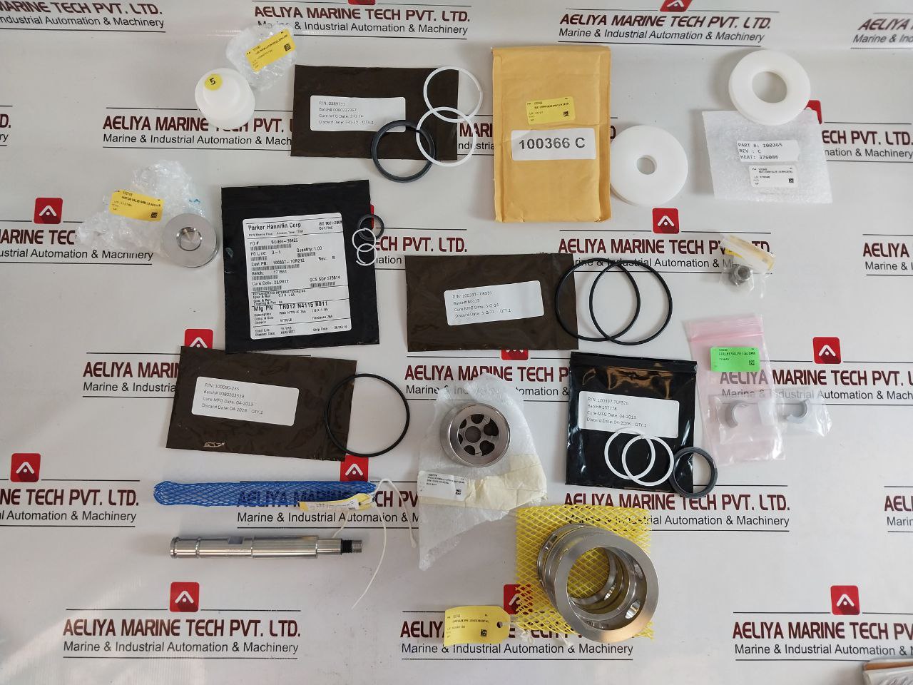 Parker 100774, 100766,100666-08,100365,100768,100360 valve kit