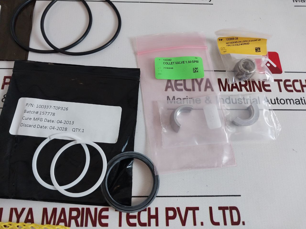 Parker 100774, 100766,100666-08,100365,100768,100360 valve kit