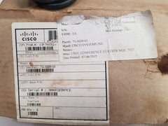 Cisco systems 7937 (cp-7937g) ip conference station 2201-40100-001 - Aeliya Marine Tech