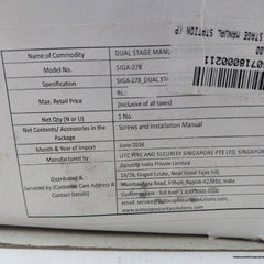 Est Siga-278 Manual Pull Red Fire Alarm Station 235139P
