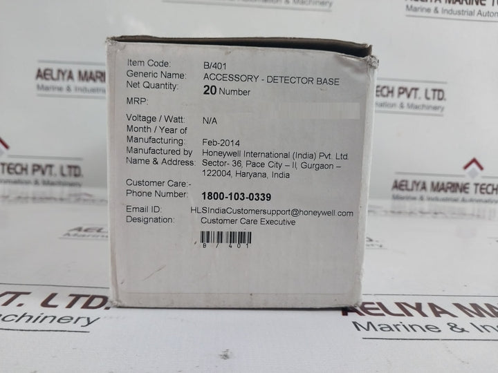 Lot of 11X Honeywell B401 Plug-IN Detector Base