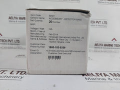 Lot of 11X Honeywell B401 Plug-IN Detector Base