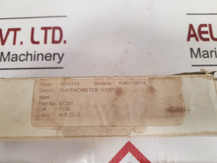 Lsw 0 To 100°C Thermometer 87201