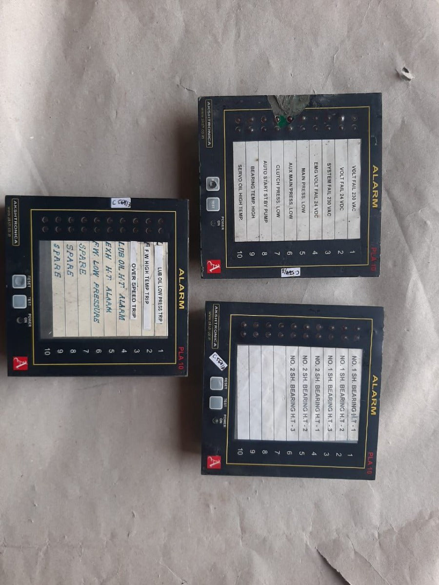 Akshtronica Pla 10 Alarm Annunciator