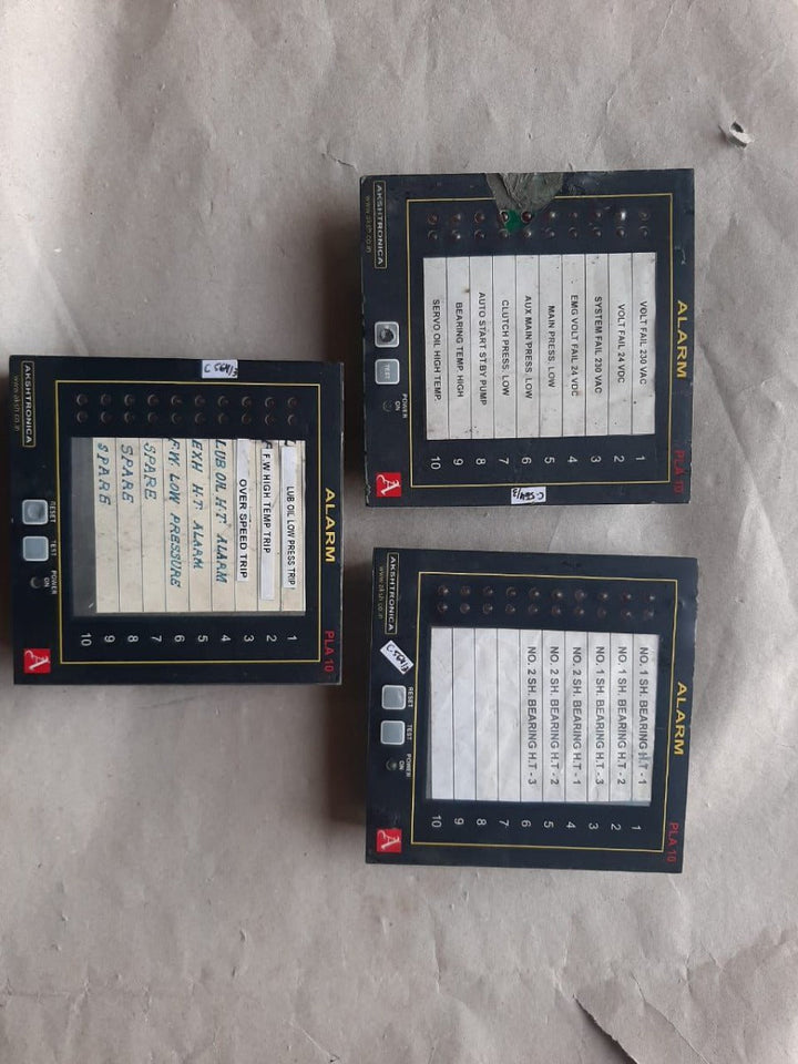 Akshtronica Pla 10 Alarm Annunciator