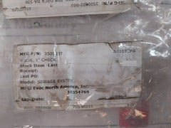 Evac PVG-I ORCA 11A-330 Adjustable Check Valve 3500257