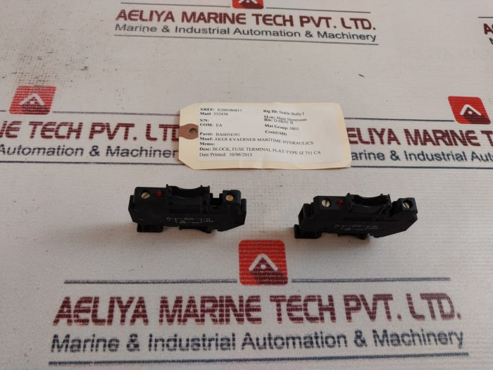 Phoenix Contact Uk 6-fsi/C Fuse Modular Terminal Block