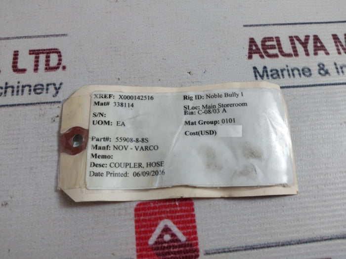 Eaton 4-hkp Hose Coupler 55908-8-8S