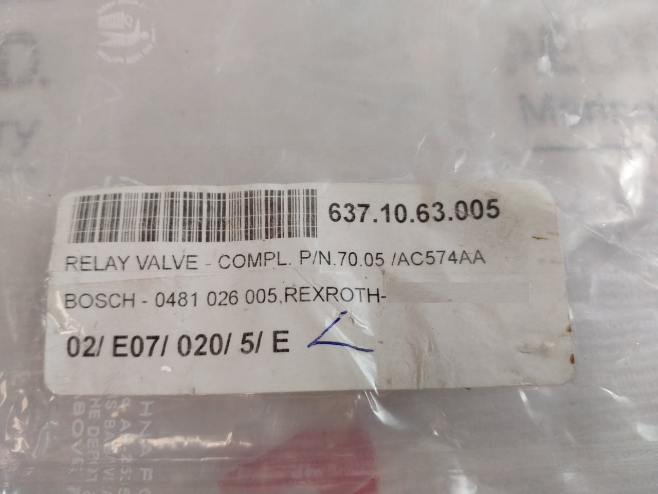 Wabco 9730010207 Relay Valve