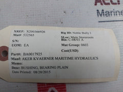 Ggb Ba0017925 Bushing Bearing Plain