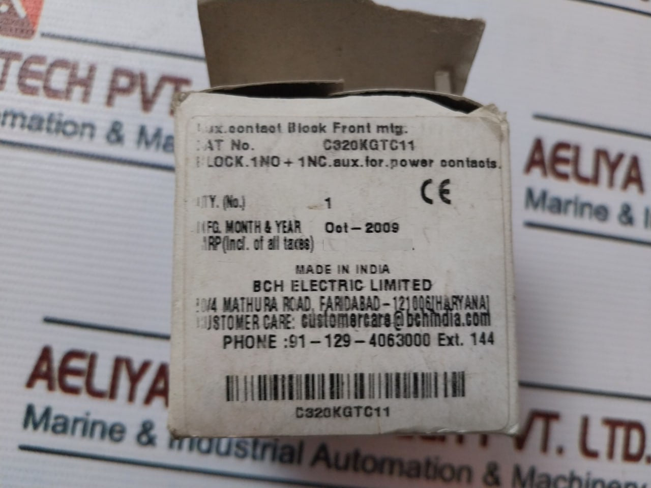 Bhartia Cutler-hammer C320Kgtc11 Contactor Series A2