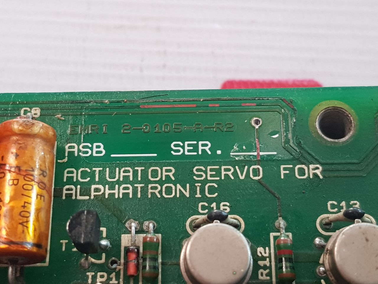 Emri Asb24U Mod2 Alphatronic Control Unit Rev 2