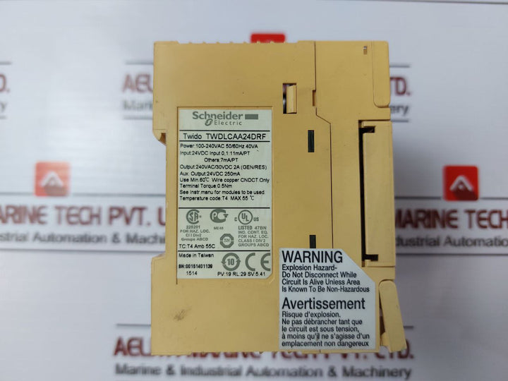 Schneider Electric Twdlcaa24drf Compact Base Controller 100-240vac 50/60hz 40va