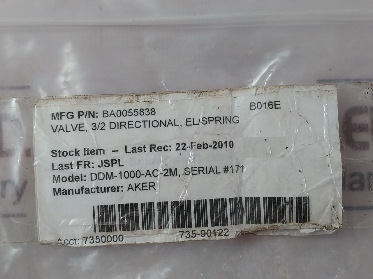 NORGREN 2401196 Directional Valve DDM-1000-AC-2M