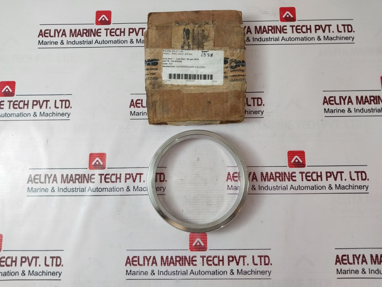 Lamons 6A0112.1 Stainless Steel Gasket Ring Bo-011194