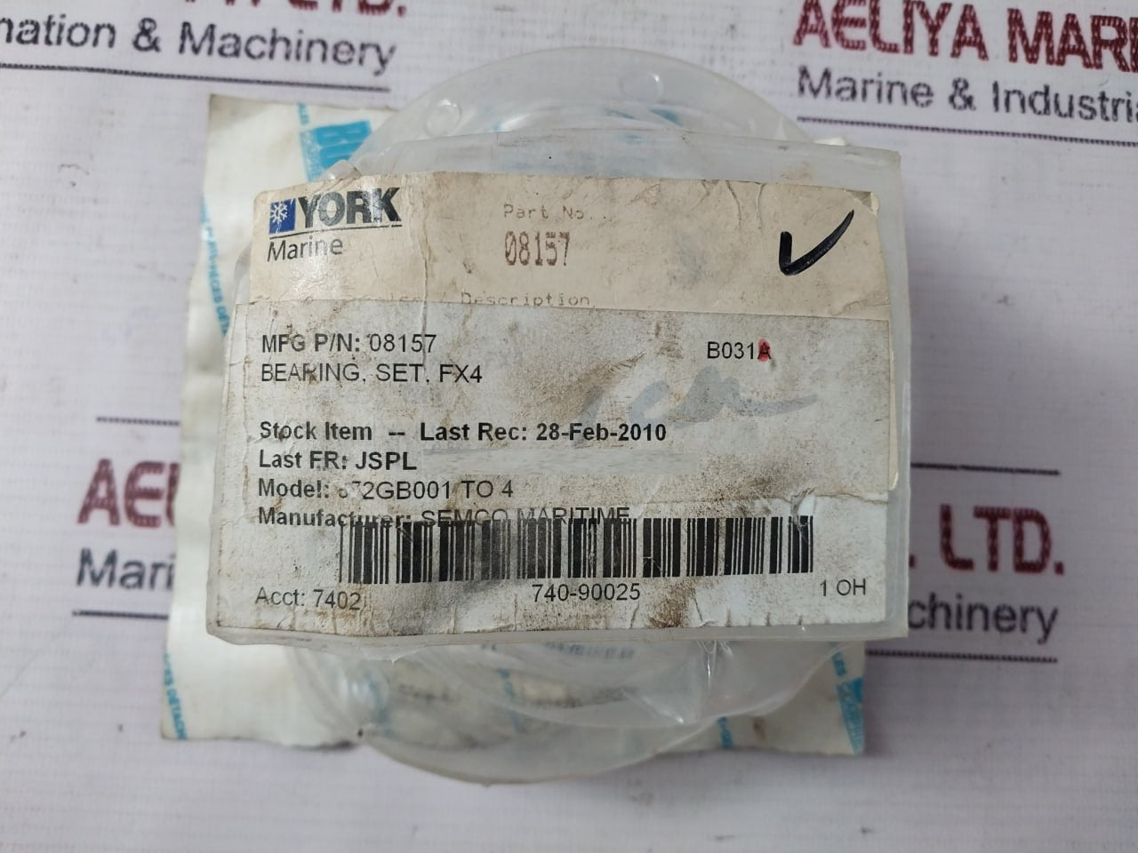 BOCK 08157 Rear Bearing Set F4-5 FK5 FX4