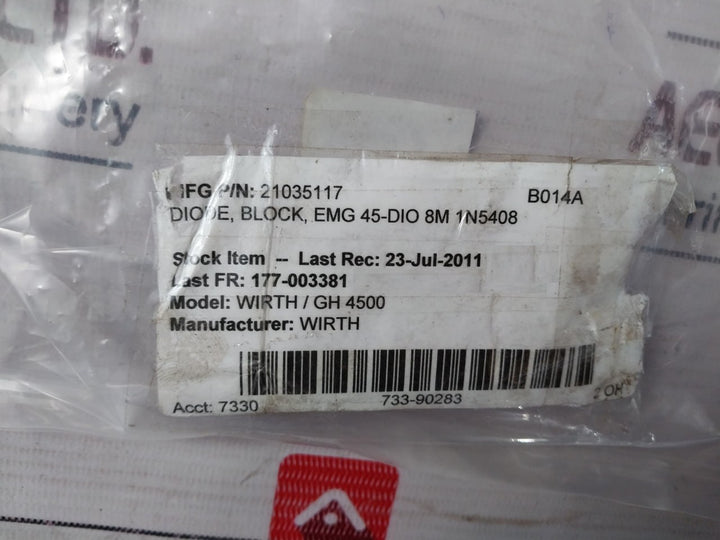 Phoenix Contact EMG 45-DIO 8M-1N5408 Diode Block