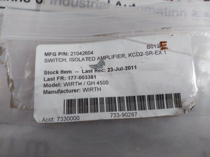 Pepperl+Fuchs KCD2-SR-EX1.LB Switch Amplifier 216712 45Mw