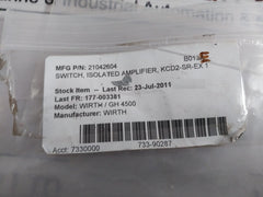 Pepperl+Fuchs KCD2-SR-EX1.LB Switch Amplifier 216712 45Mw