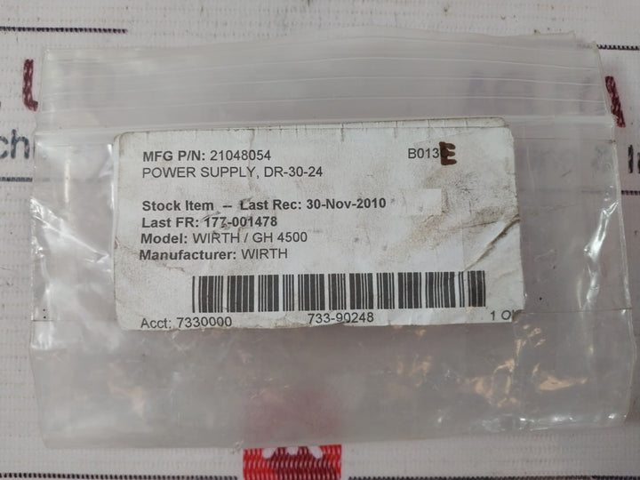 Mean Well Dr-30-24 Power Supply 100-240Vac 1.1A 50/60 Hz