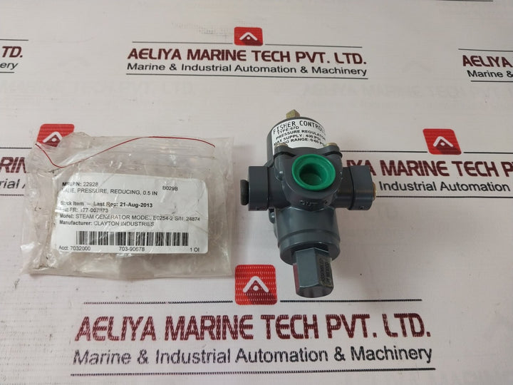 Fisher Controls 67D Pressure Regulator 0-60 psi