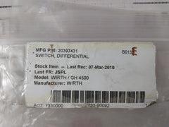 Pall Rc861Cz090Hssyt Differential Pressure Switch Set 220Vac 28Vdc 5A