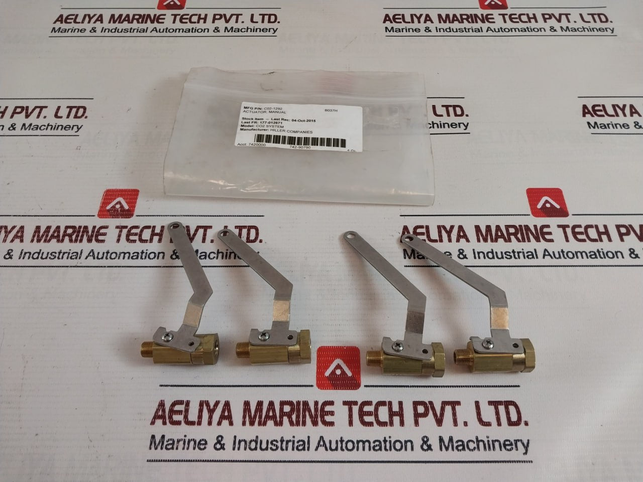 Hiller CO2 SYSTEM Manual Actuator Model C02-1292