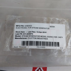 Clayton UH60622 Electrode For Steam Generator