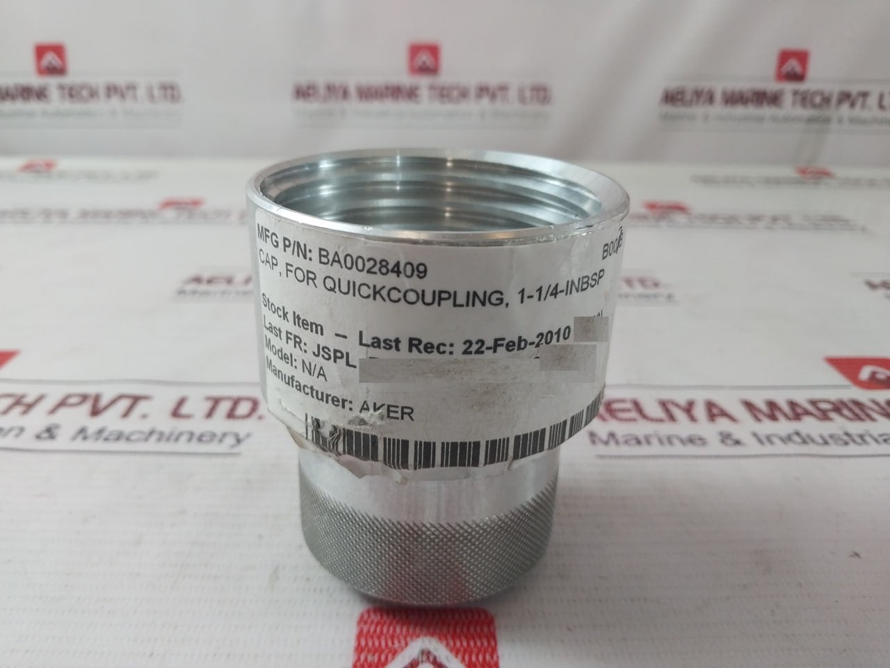 Faster TFV114 Cap For Quick Coupling 1-1/4-Inbsp