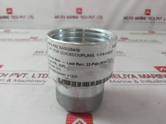 Faster TFV114 Cap For Quick Coupling 1-1/4-Inbsp