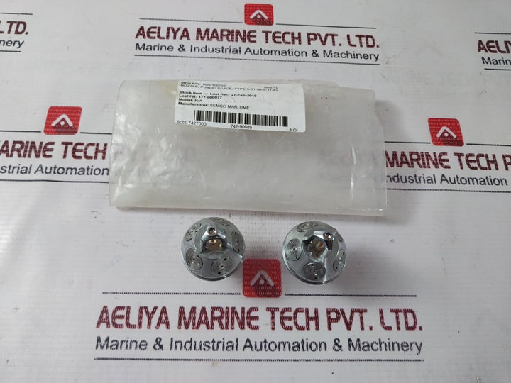 Semco Maritime 5-01-56-5-17-57 Nozzle 56-5Y0957°