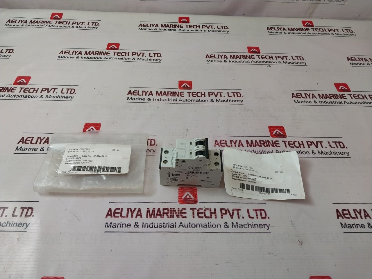 Siemens 5Sy6210-7 5Sy62 Mcb C10 Miniature Circuit Breaker 2A