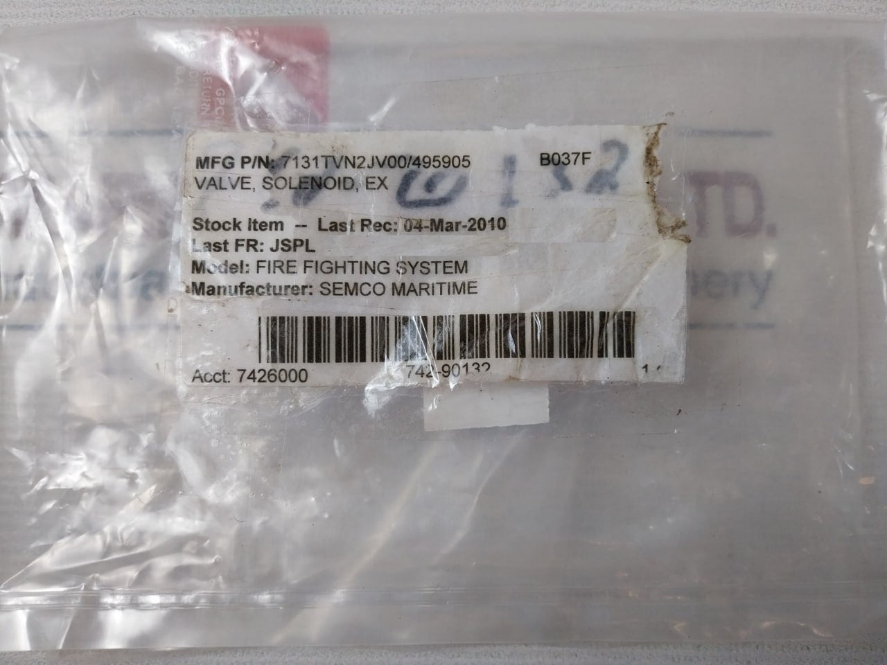 Parker Lucifer 49590502 Hz96C2 Solenoid Valve Ip67 24V 360 Ma