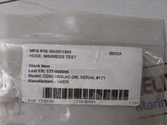 Aker BA0011068 Minimess Test Hose DN2-2/12-PA-PN 63 MPa-D DDM-1000-AC-2M