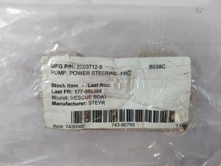 ZF LENKSYSTEME 91 130 Power Steering-FRC Pump 2203712-9 B038C