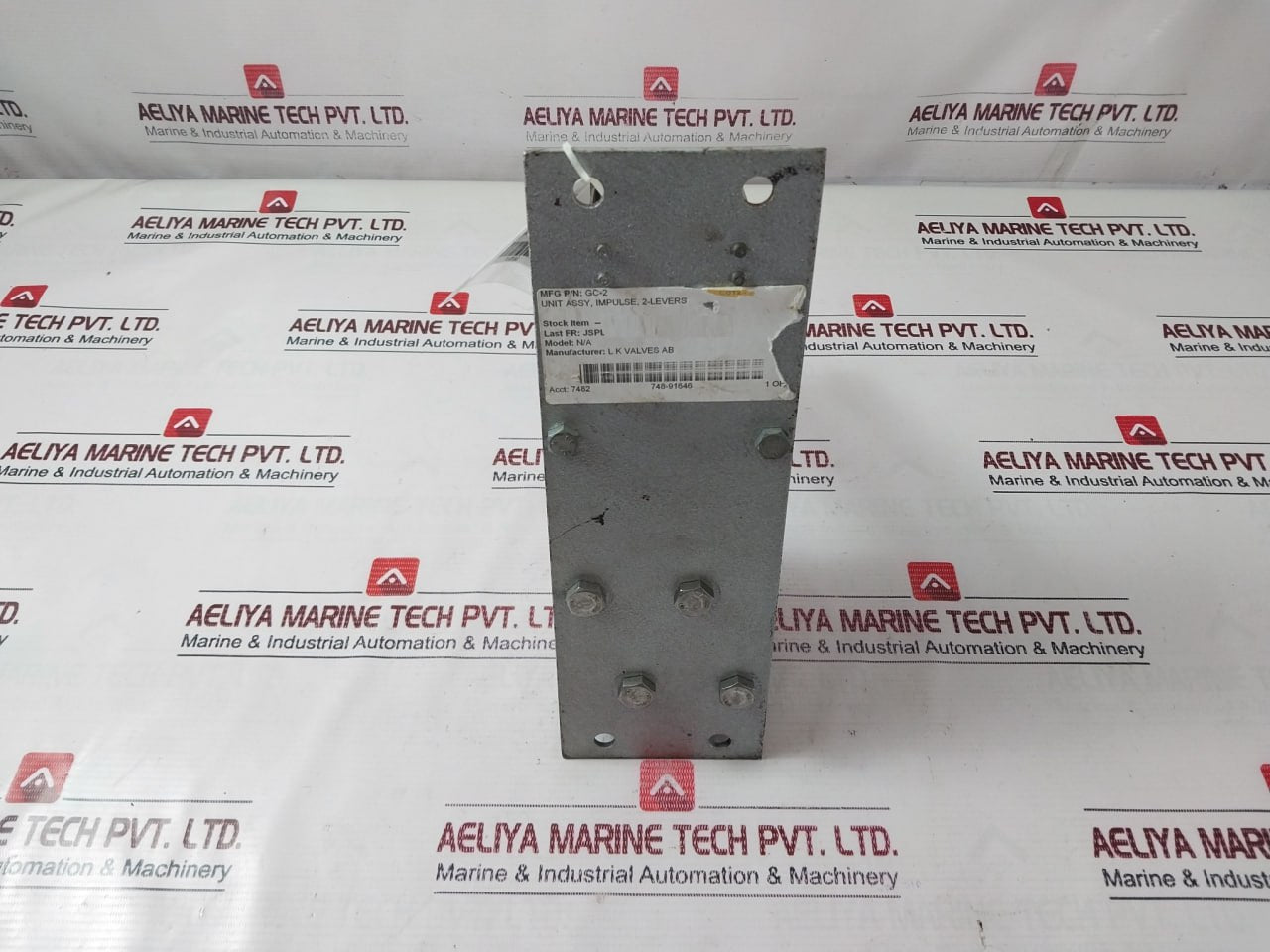 LK Valves GC-2 Hydraulic Control Station With 2 Control Handles