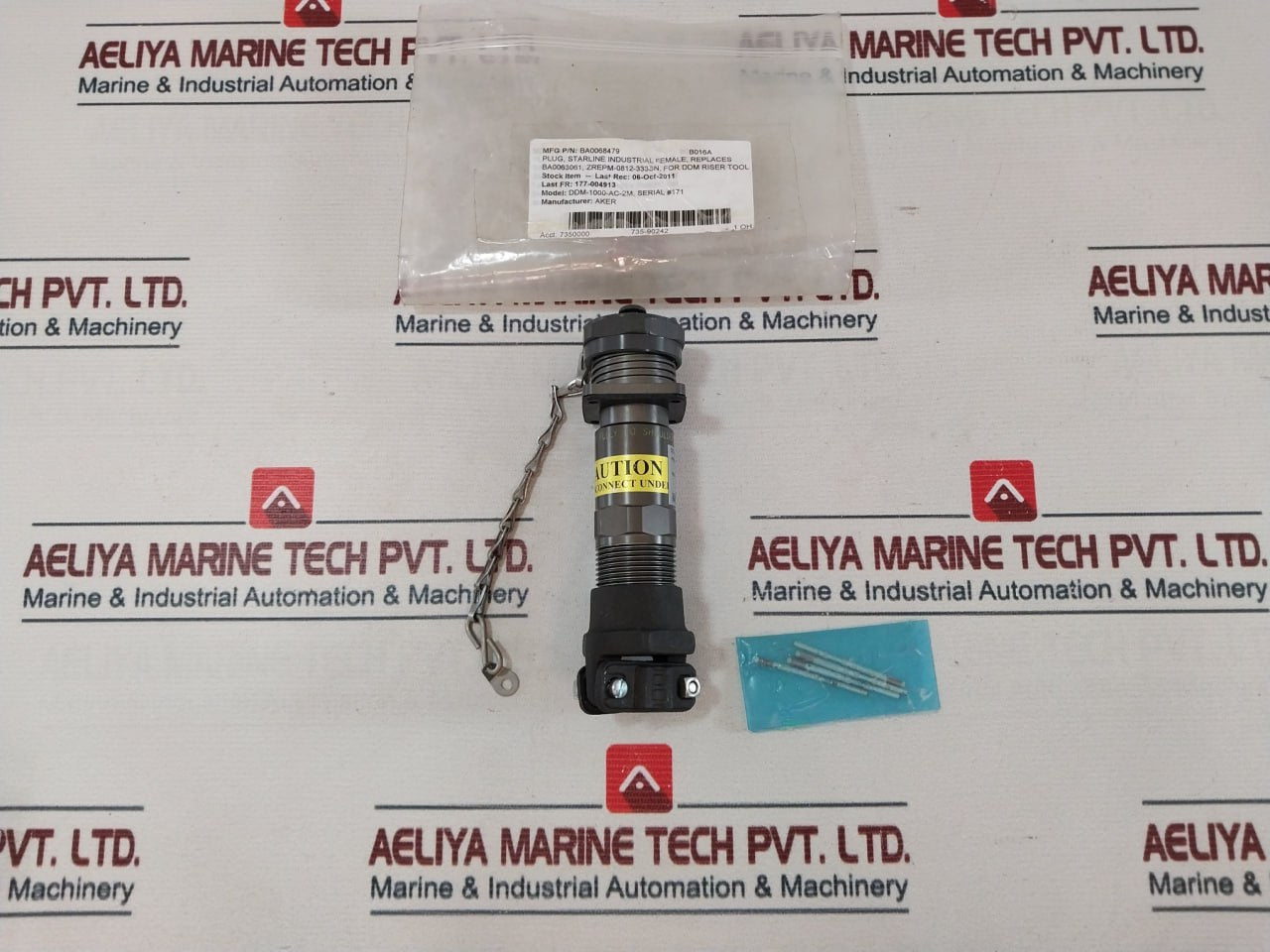 Amphenol ZREPM-0812-333SN Starline Industrial Female Plug DDM-1000-AC-2M